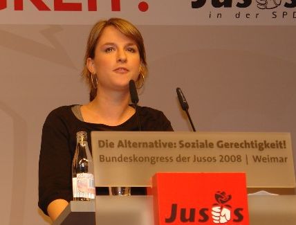 Juso-Bundesvorsitzende Franziska Drohsel
